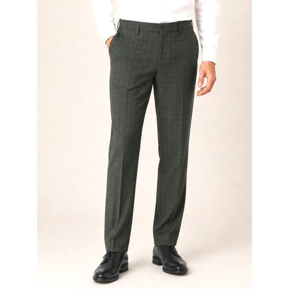 NEW Oakley Cross Town Mens Golf Pants 36x32 Shadow Green Plaid Hydrolix 421609‎